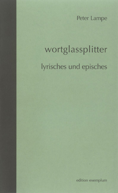 Wortglassplitter - Lampe, Peter