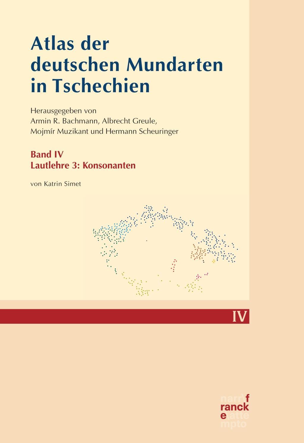 Atlas der deutschen Mundarten in Tschechien 04. Lautlehre 3: Konsonanten - Simet, Katrin