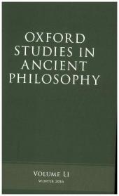 OXFORD STUDIES IN ANCIENT PHIL - Caston, Victor