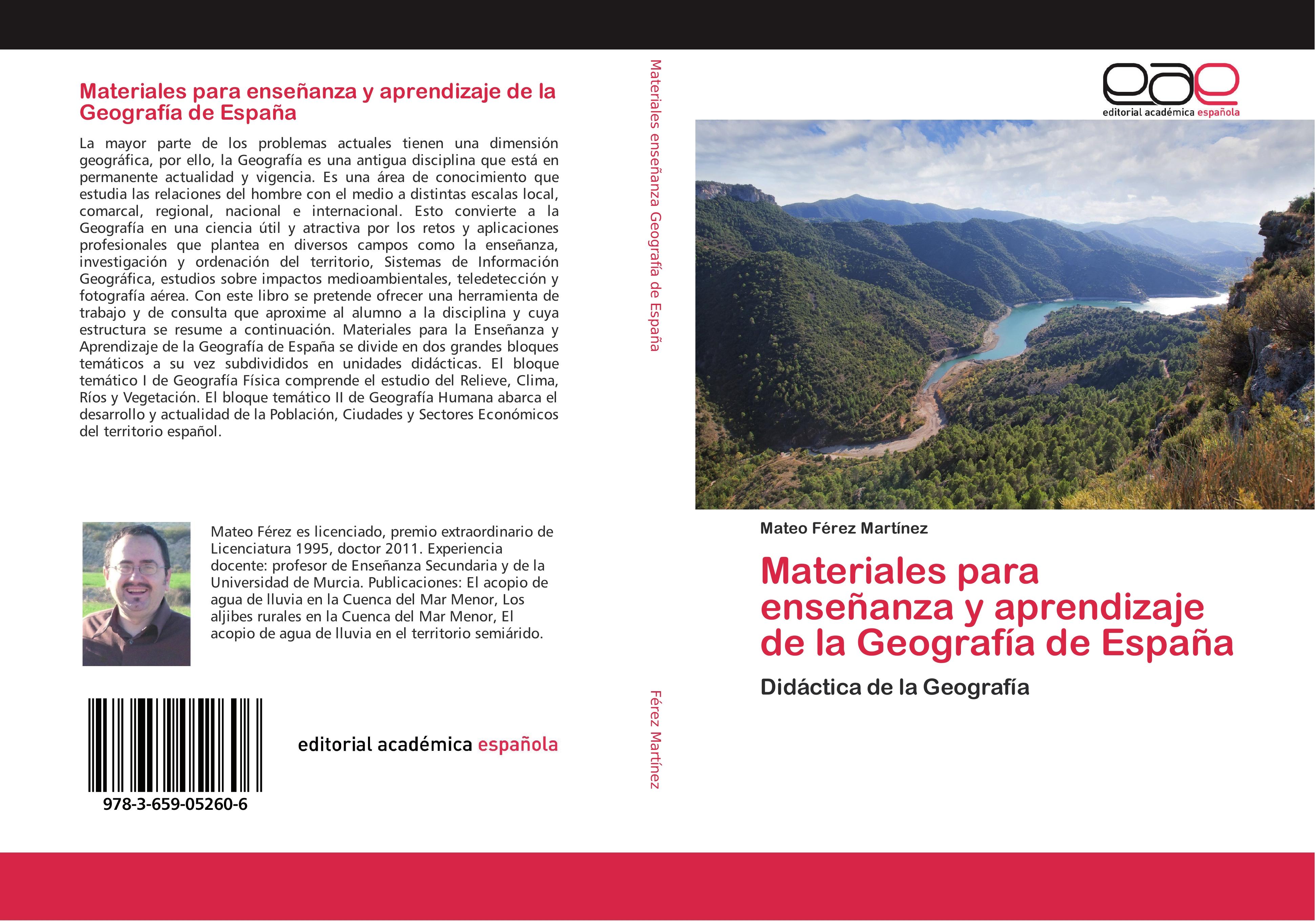 Materiales para enseÃƒÂ±anza y aprendizaje de la GeografÃƒÂ­a de EspaÃƒÂ±a - FÃƒÂ©rez MartÃƒÂ­nez, Mateo