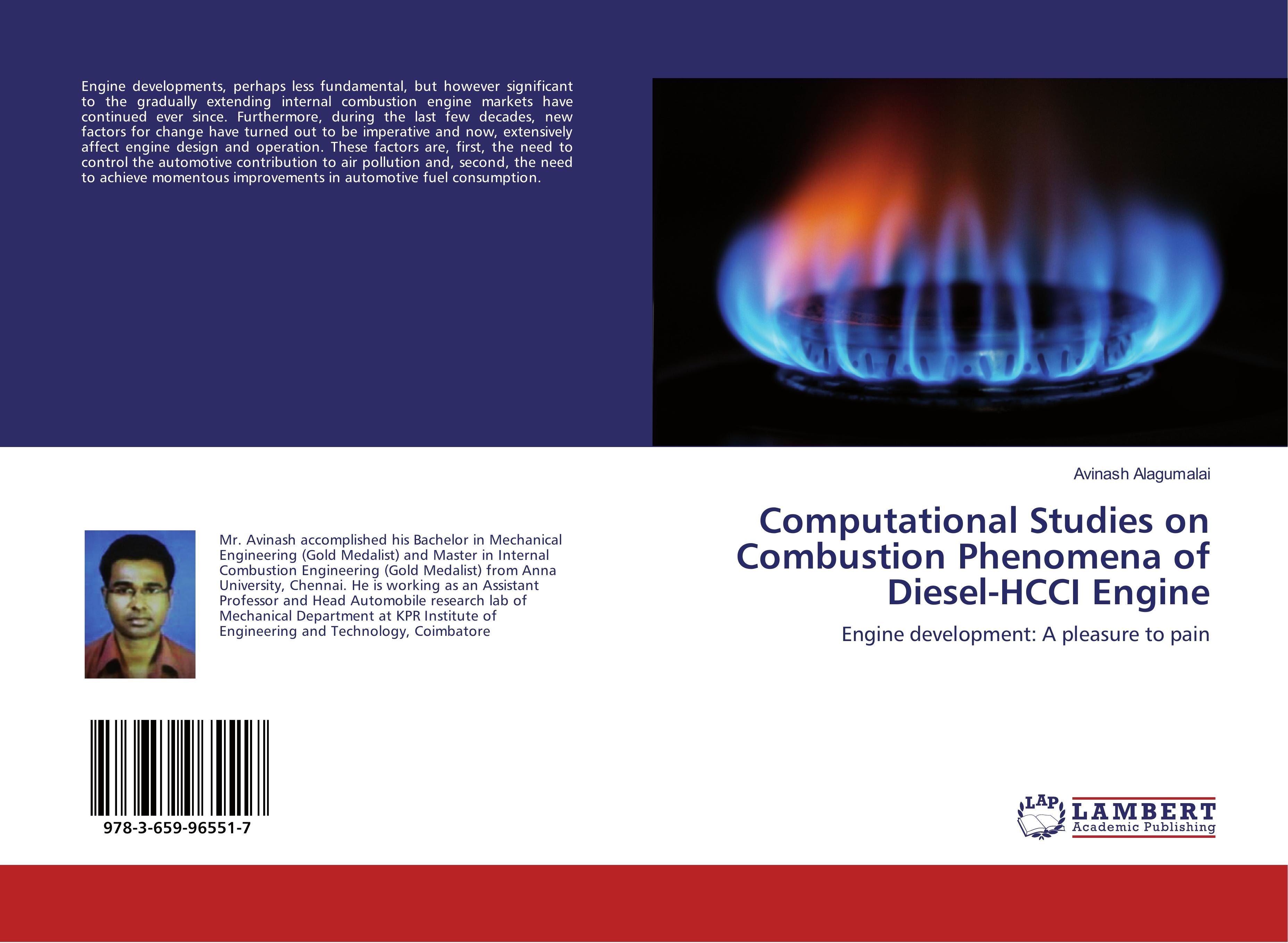 Computational Studies on Combustion Phenomena of Diesel-HCCI Engine - Alagumalai, Avinash