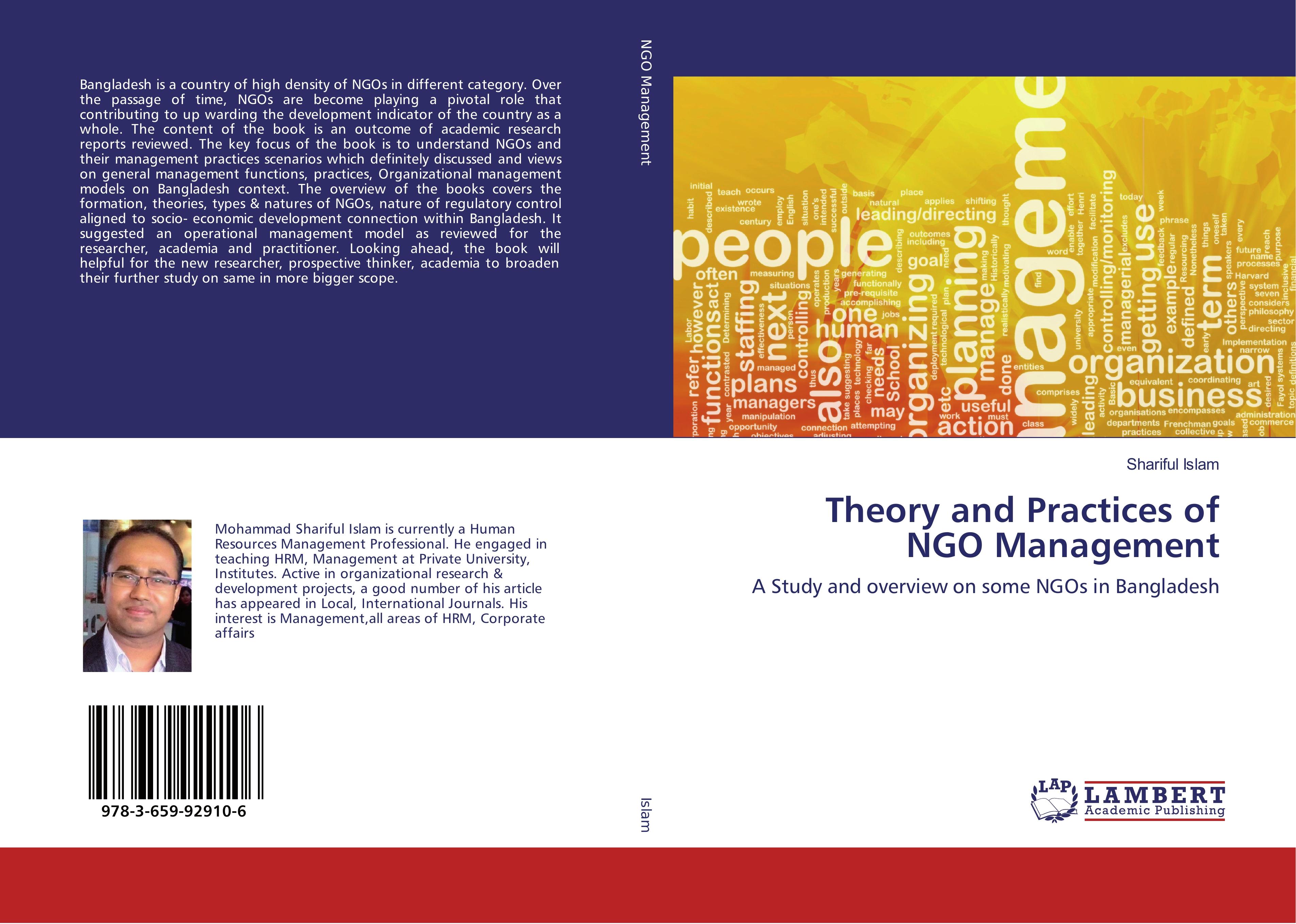 Theory and Practices of NGO Management - Shariful Islam