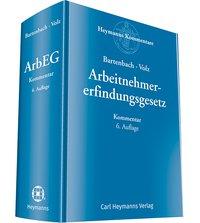 Arbeitnehmererfindungsgesetz - Kurt Bartenbach|Franz-Eugen Volz