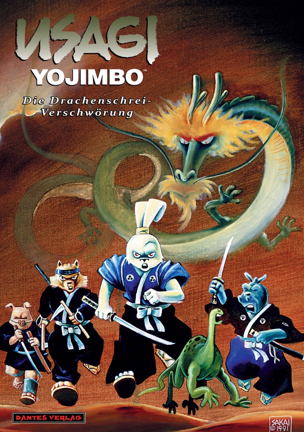 Usagi Yojimbo 4 - Die Drachenschrei-Verschwoerung - Sakai, Stan