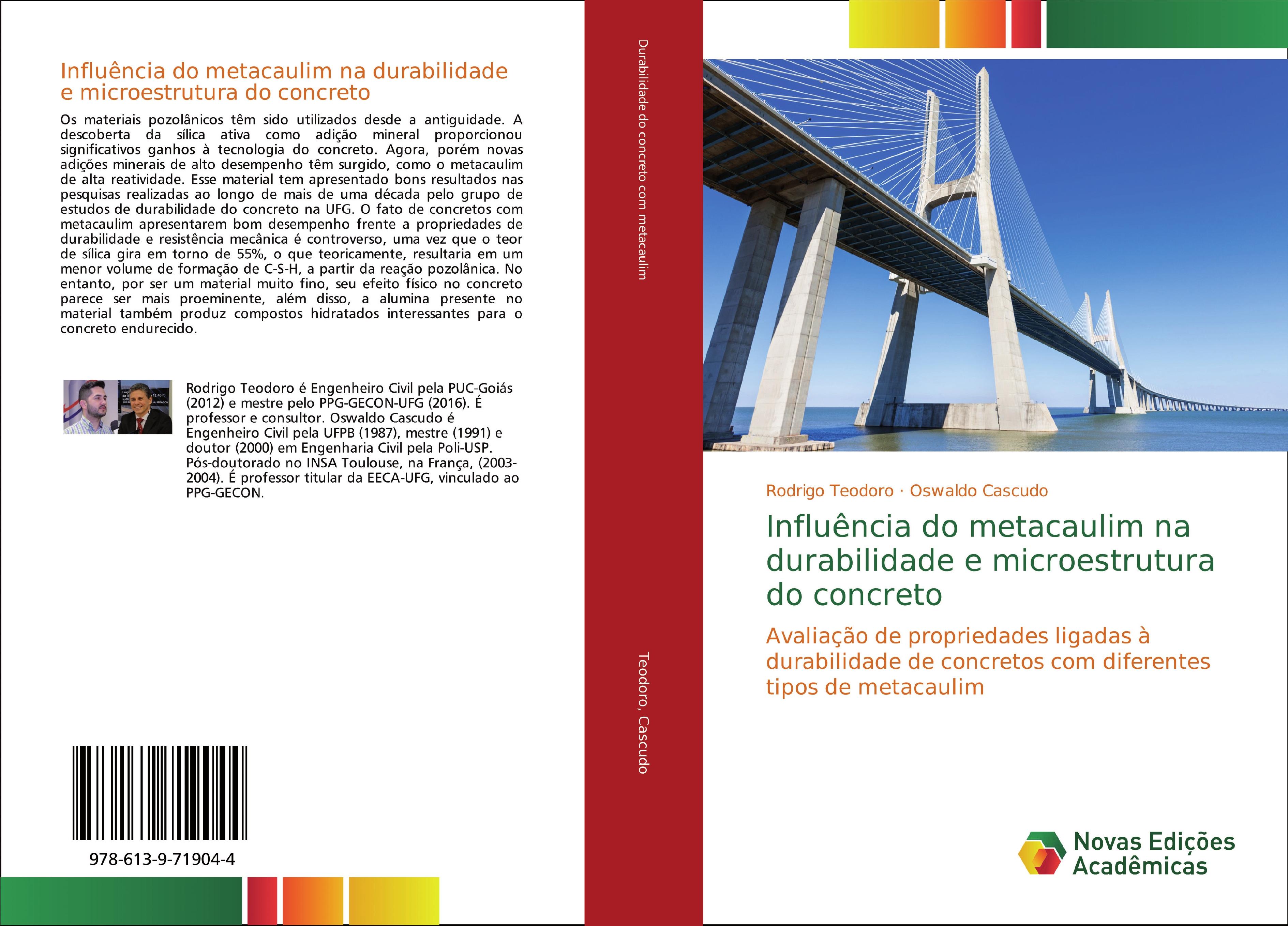 InfluÃªncia do metacaulim na durabilidade e microestrutura do concreto - Rodrigo Teodoro|Oswaldo Cascudo