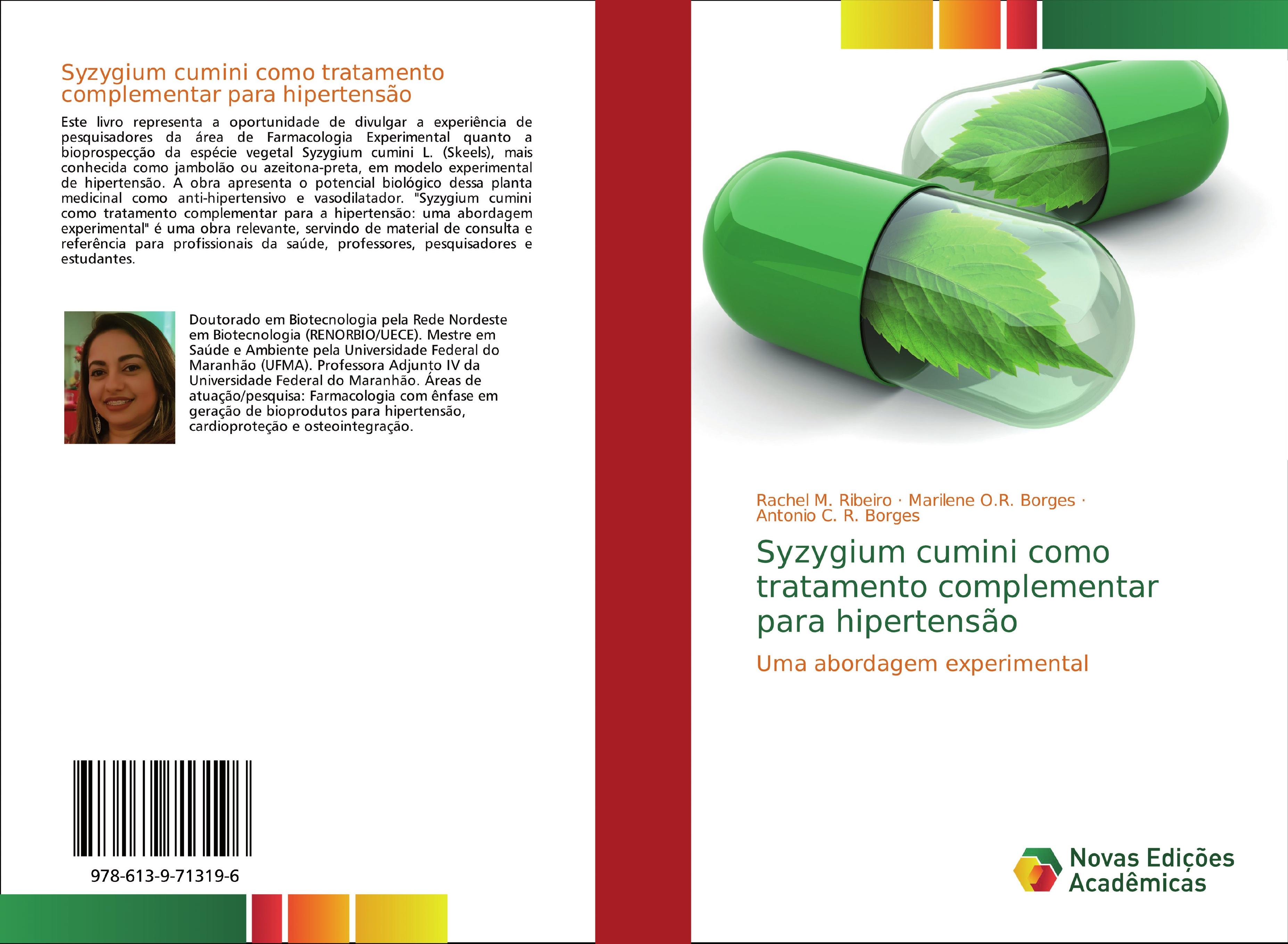 Syzygium cumini como tratamento complementar para hipertensÃ£o - Rachel M. Ribeiro|Marilene O.R. Borges|Antonio C. R. Borges