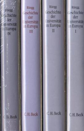 Geschichte der Universitaet in Europa / Geschichte der Universitaet in Europa Gesamtwerk - Rüegg, Walter