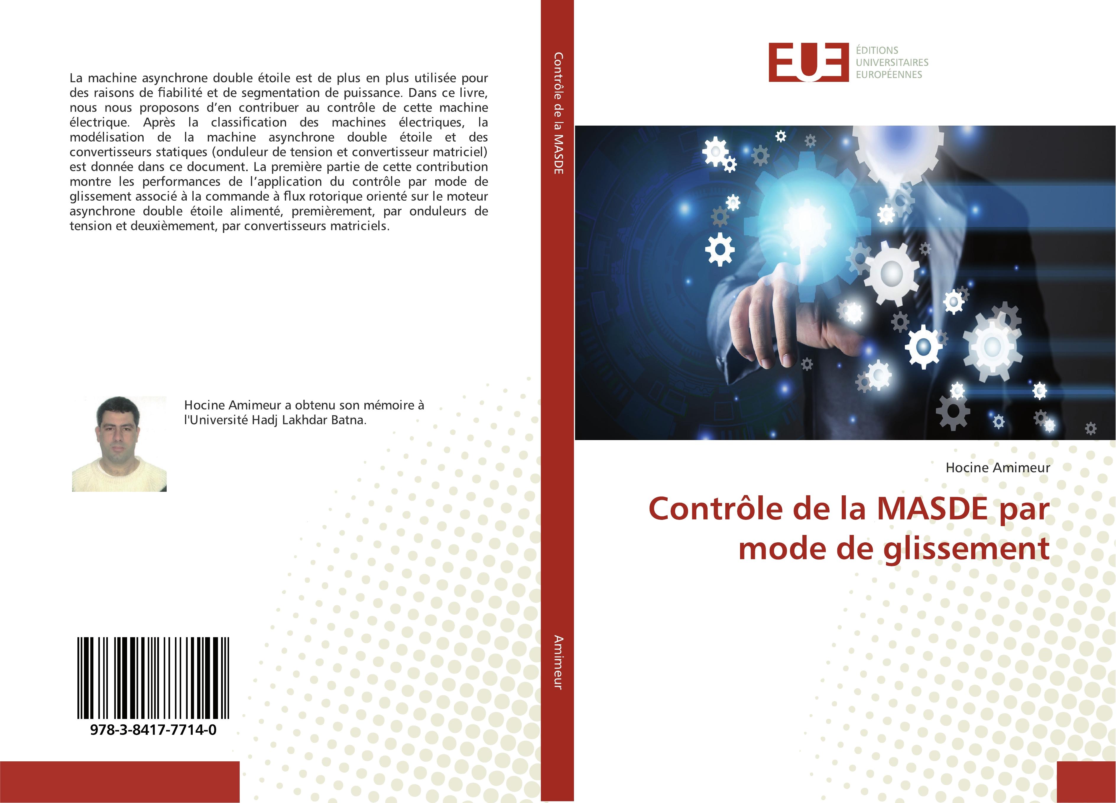 Contrôle de la MASDE par mode de glissement - Hocine Amimeur