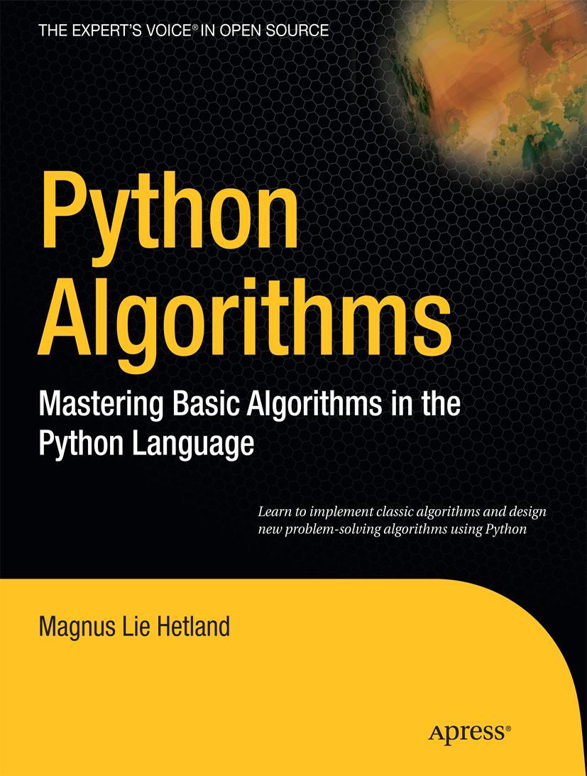 Python Algorithms - Magnus Lie Hetland