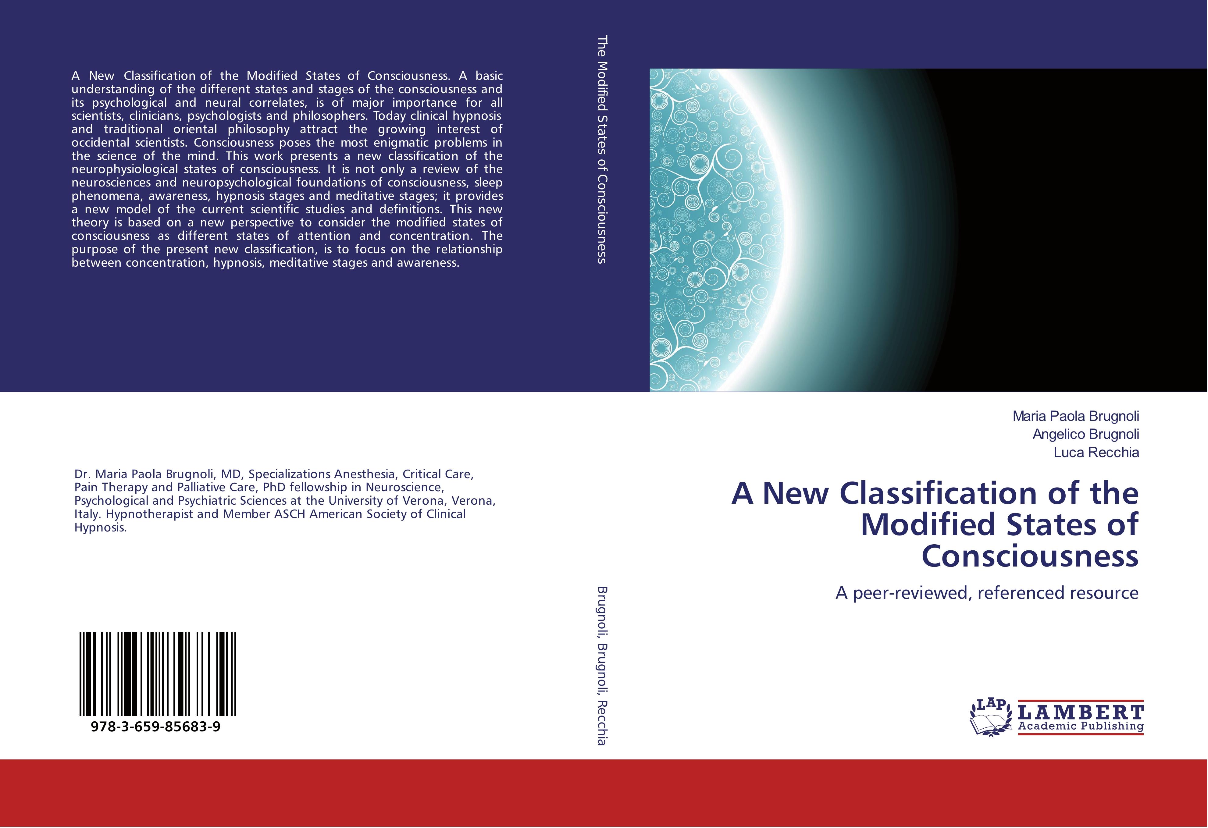 A New Classification of the Modified States of Consciousness - Maria Paola Brugnoli|Angelico Brugnoli|Luca Recchia