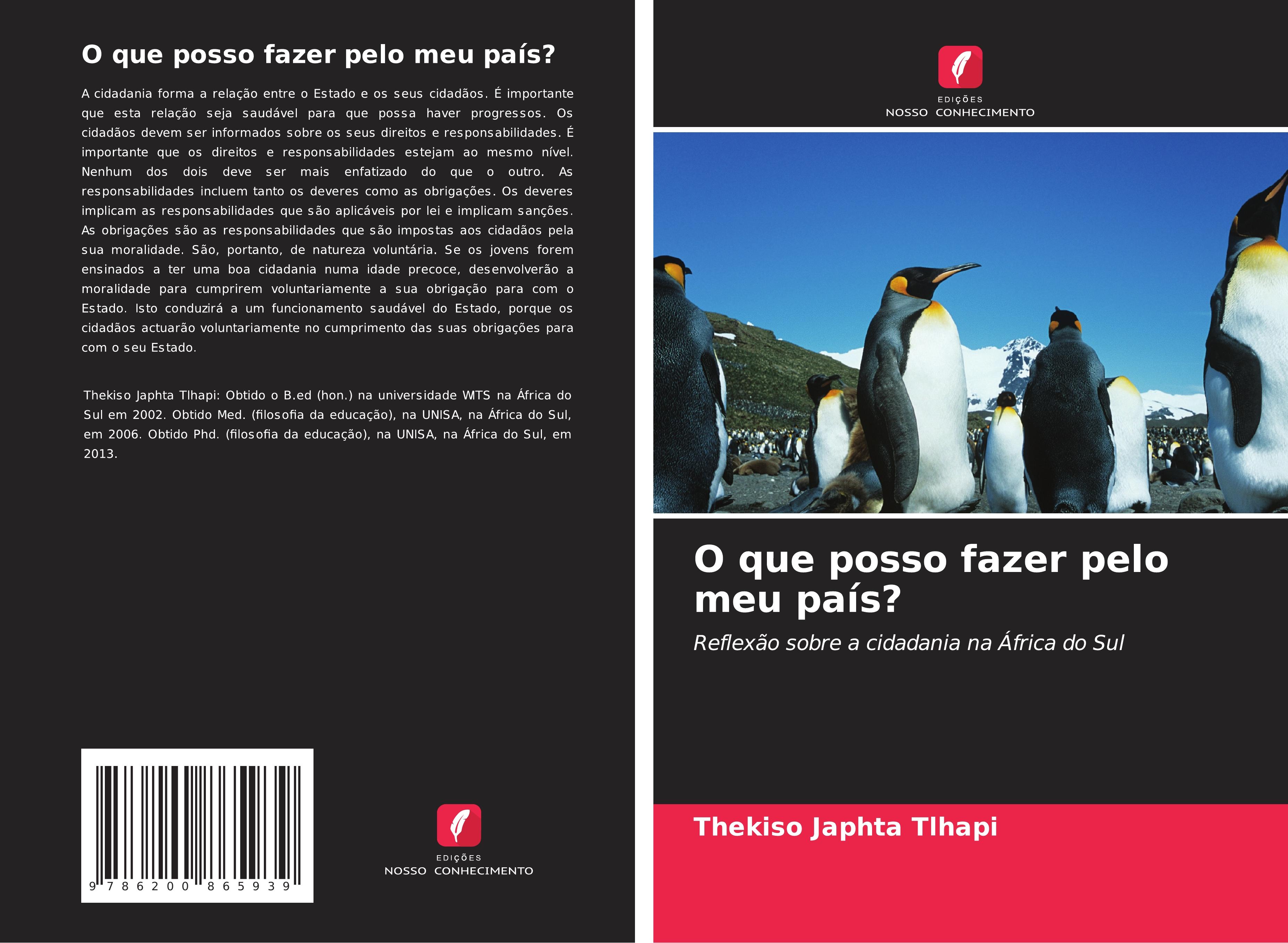 O que posso fazer pelo meu paÃƒÂ­s? - Tlhapi, Thekiso Japhta