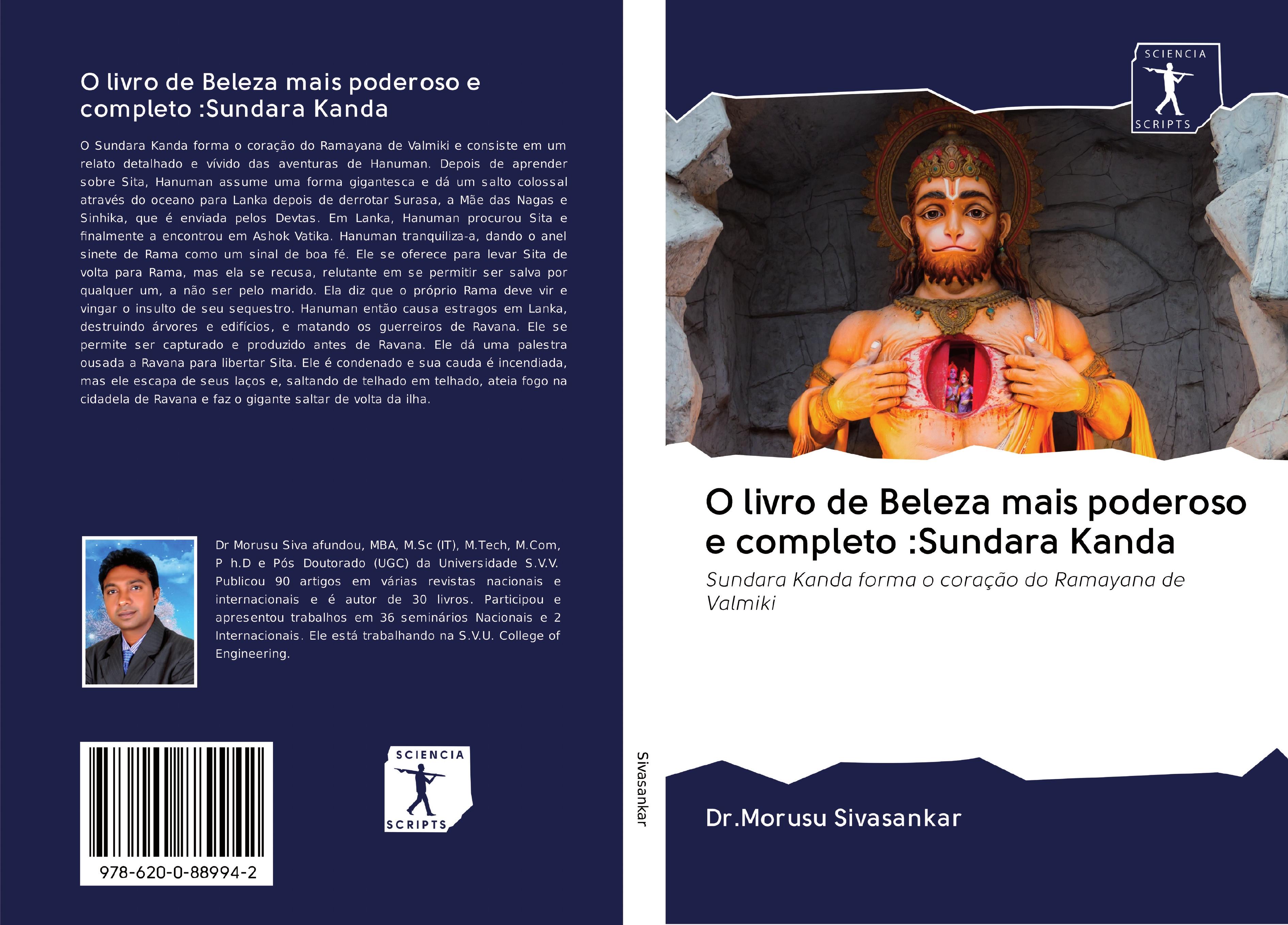 O livro de Beleza mais poderoso e completo :Sundara Kanda - Sivasankar, Morusu