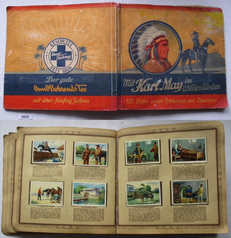 Mit Karl May im Wilden Westen - 120 Bilder seiner Erlebnisse und Abenteuer von Onno Behrends 