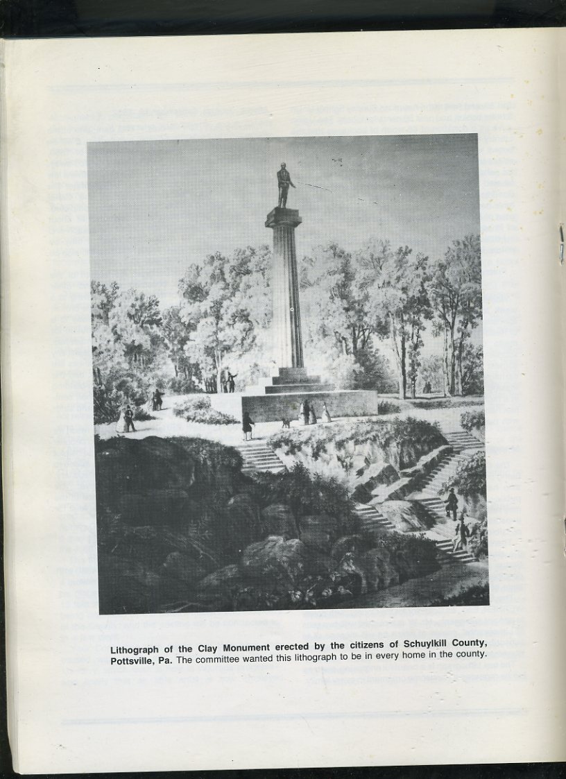 HENRY CLAY MONUMENT POTTSVILLE PENNSYLVANIA, 18521985 by Ward, Leo