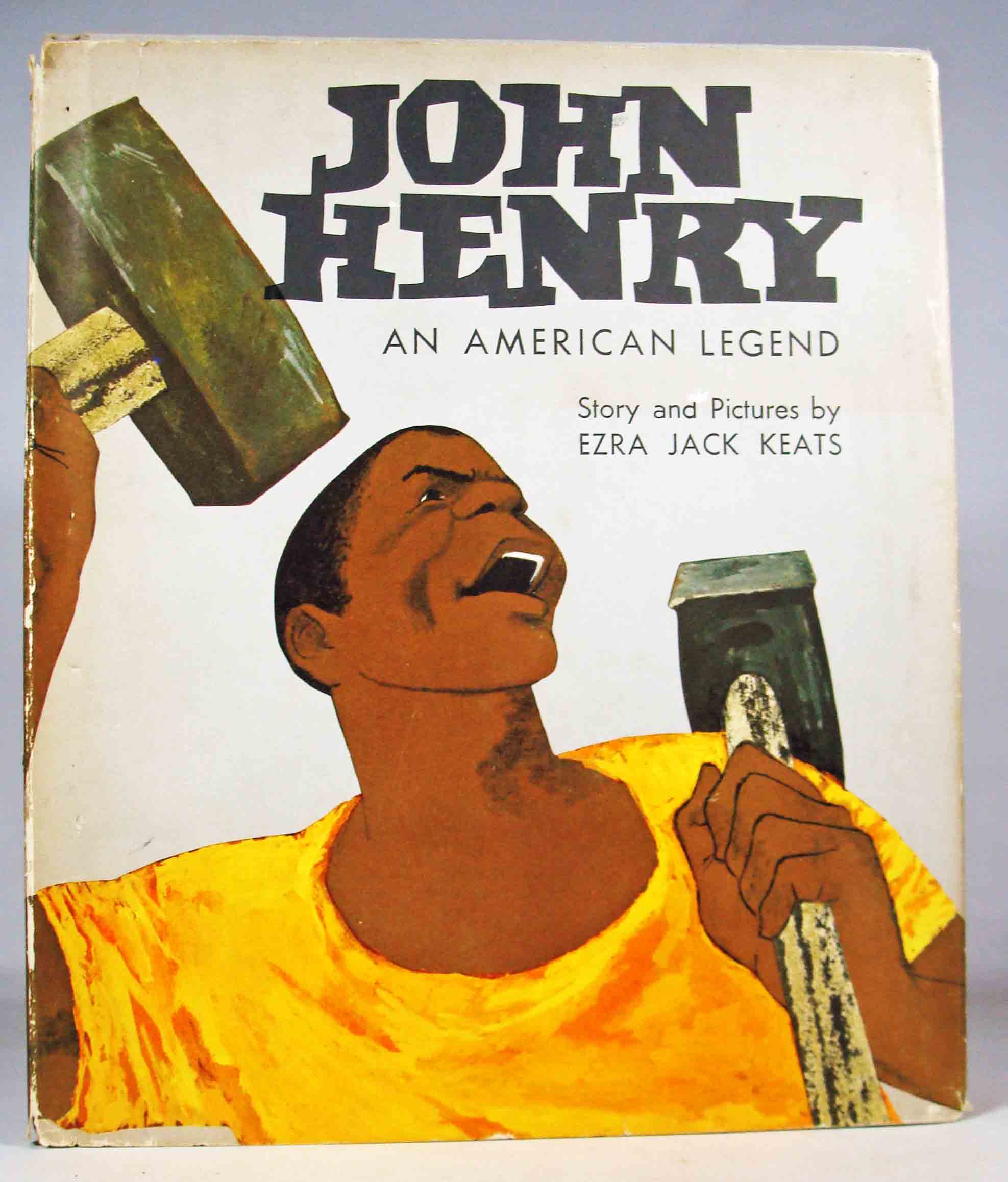 John Henry An American Legend By Keats Ezra Jack Near Fine Hardcover 1965 1st Edition The Literary Lion Ltd
