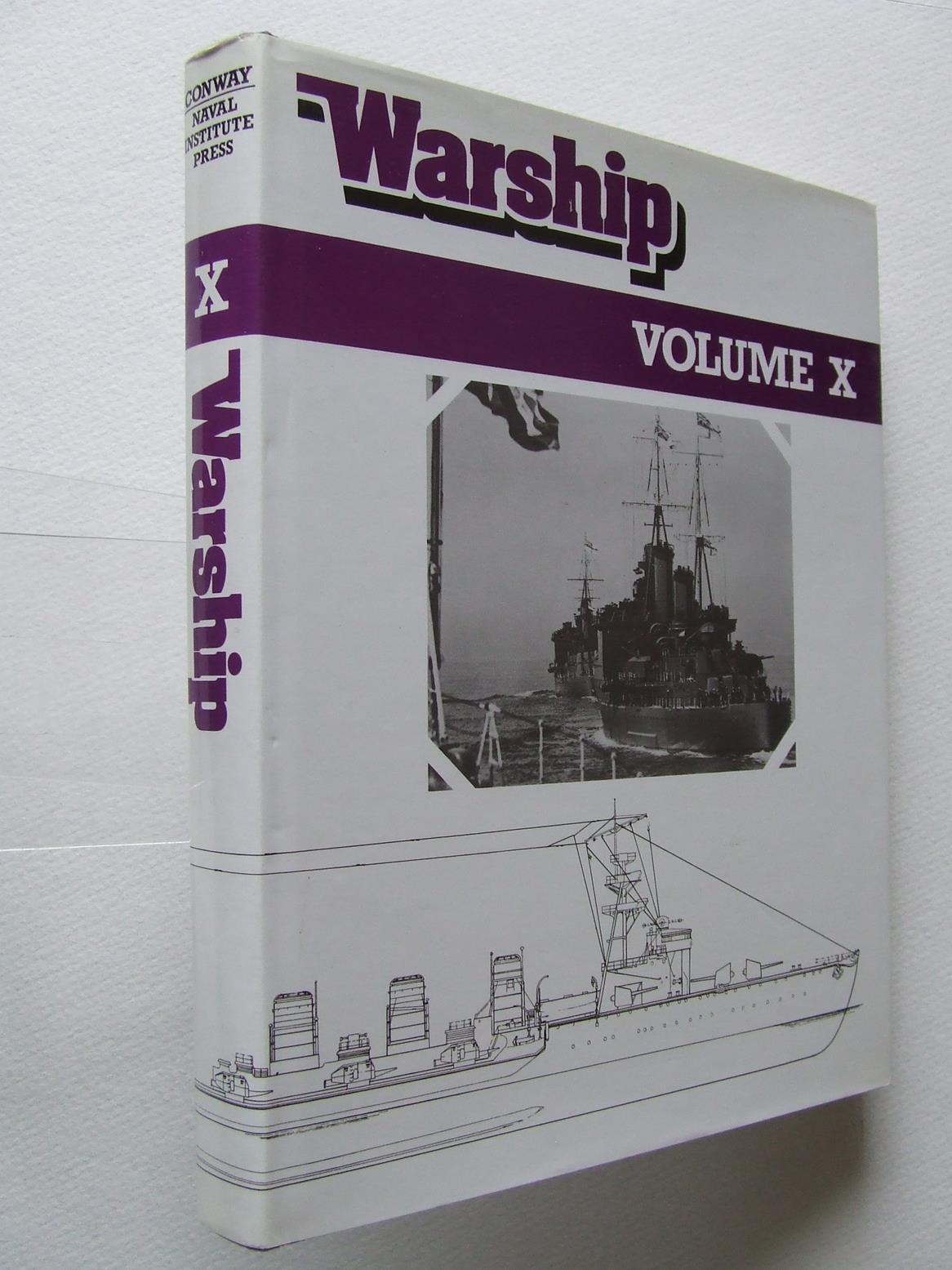 Warship volume X (10). edited by Andrew Lambert - Lambert, Andrew [editor]