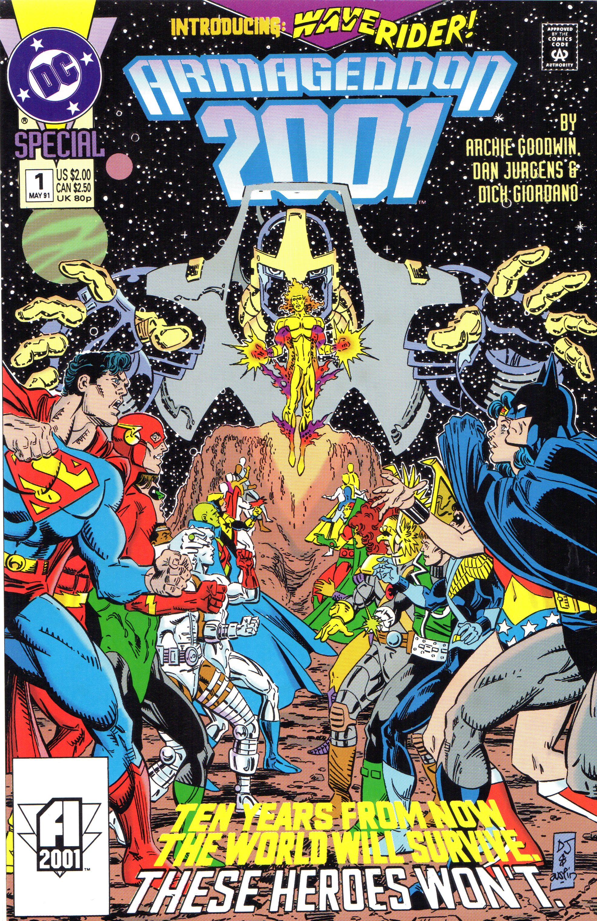 Armageddon 2001 #1 ( 1991 Series ): (1991) Comic | Cider Creek Books