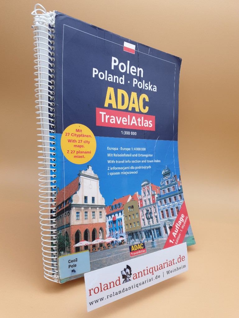 ADAC TravelAtlas Polen /Poland /Polska: 1:300000 - Becka, Elizabeth