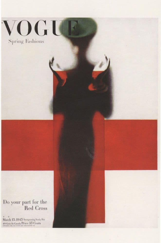 Vogue Rose Red August 1956（ヴォーグ） ポスター販売のアズ