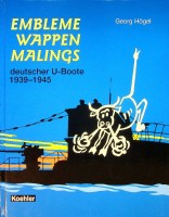 Emblemen Wappen Malings deutscher U-Boote 1939-1945 - Hogel, Georg