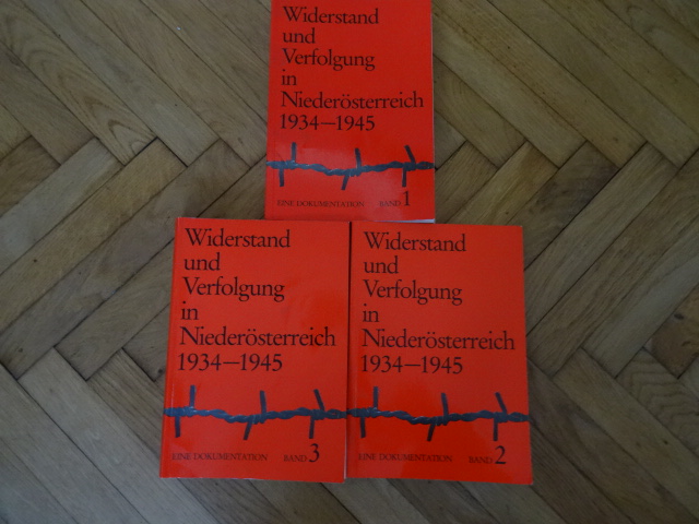 Widerstand und Verfolgung in Niederösterreich 1934-1945 - Eine Dokumentation - 3 Bände. 1987 - Neugebauer, Wolfgang [Hrsg.]