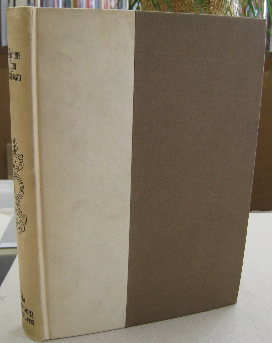 Selections from the Koran of Mohammed Mohammed; George Sale [translator] [Very Good] [Hardcover]