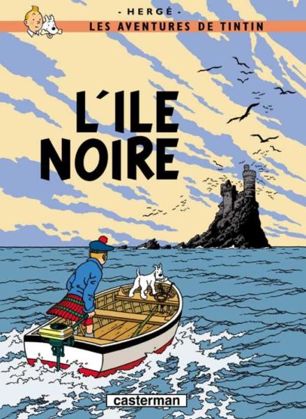 Les Aventures de Tintin . 6. L'Ile noire - Hergé,
