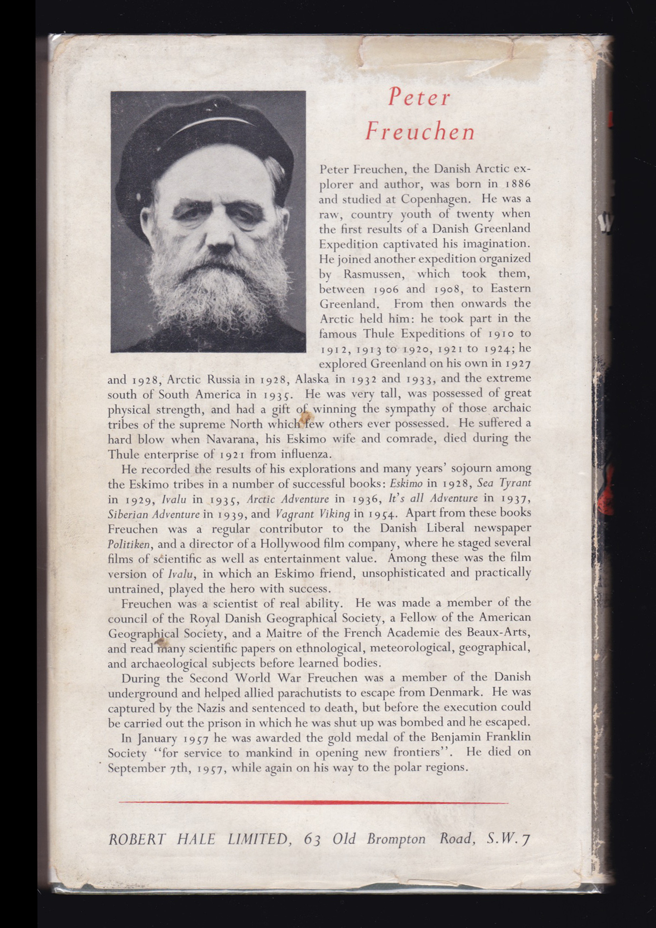 The Legend of Daniel Williams by Peter Freuchen JNBookseller