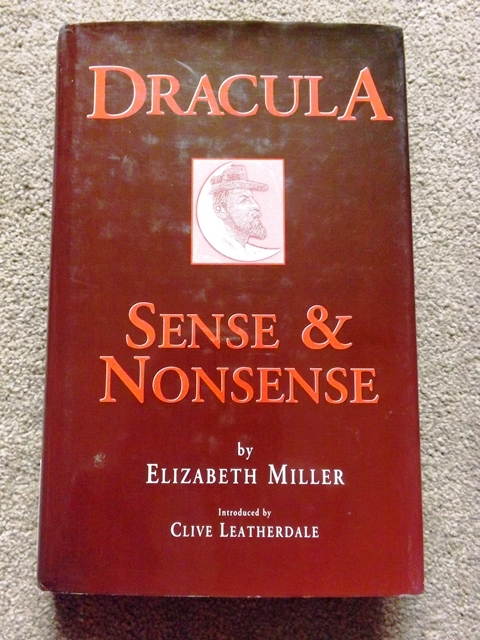 Dracula: Sense and Nonsense (Desert Island Dracula Library S.) - Miller, Elizabeth