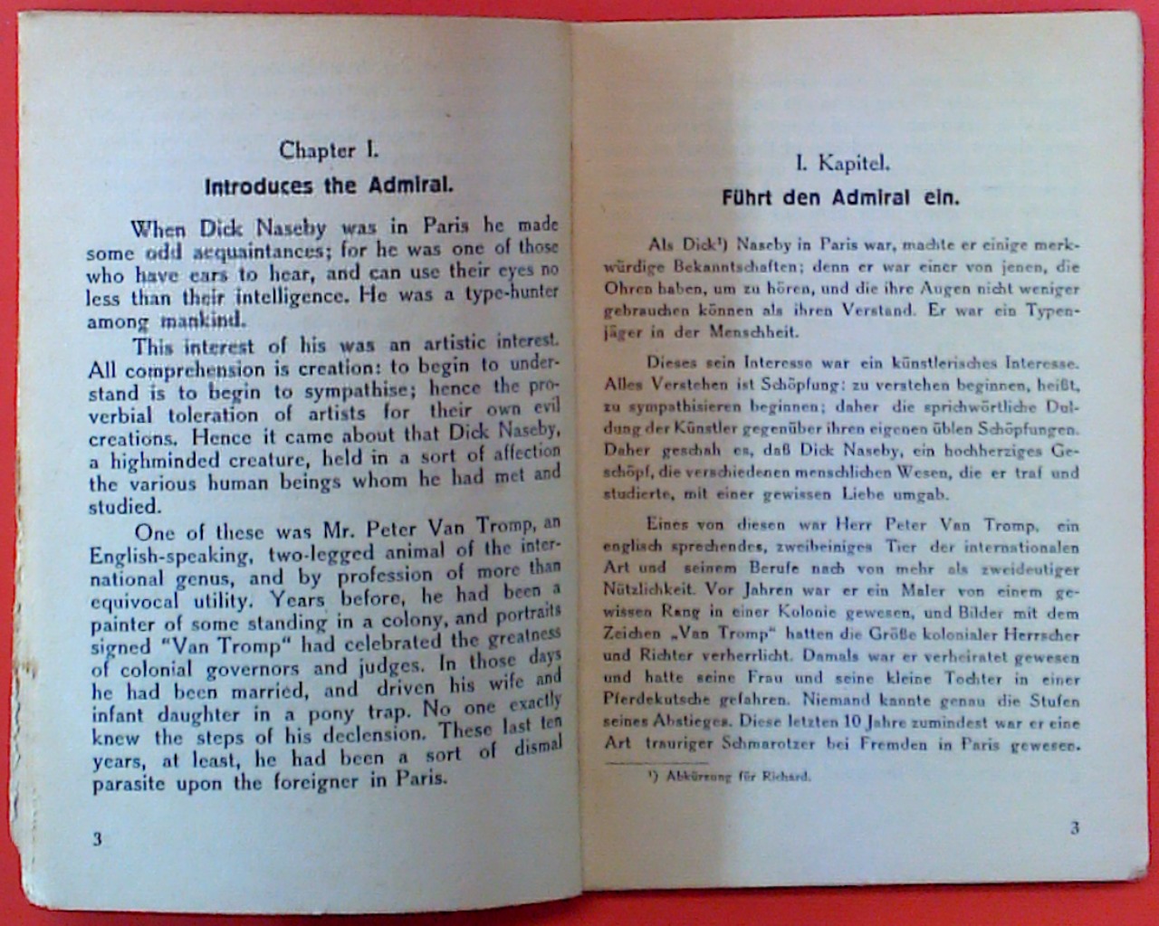 The Story of a Lie. Geschichte einer Lüge. Two languages GermanEnglish