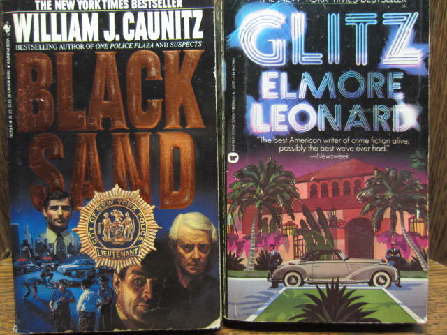 GLITZ / BLACK SAND - Leonard, Elmore / Caunitz, William J.