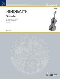 Sonate. op. 25/4. Bratsche und Klavier - Hindemith, Paul