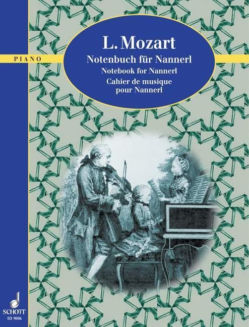 Notenbuch für Nannerl - Mozart, Leopold