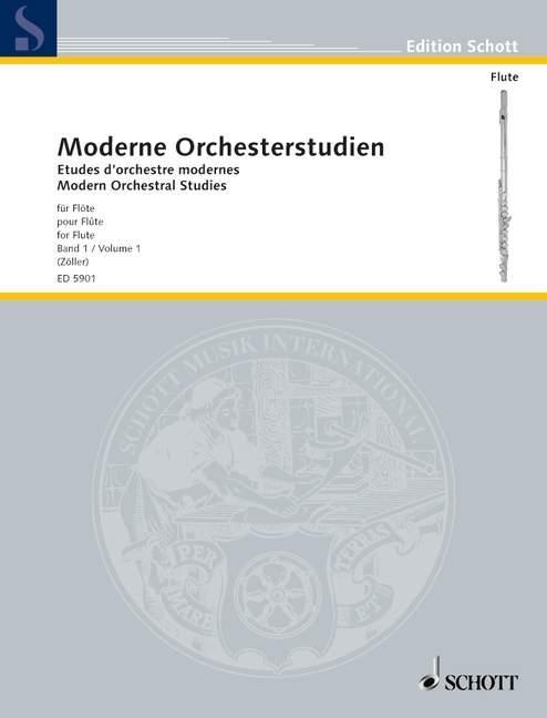 Moderne Orchesterstudien fÃƒÂ¼r FlÃƒÂ¶te