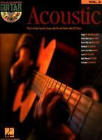 Acoustic: Guitar Play-Along Volume 2 [With CD (Audio)] - Hal Leonard Corp.