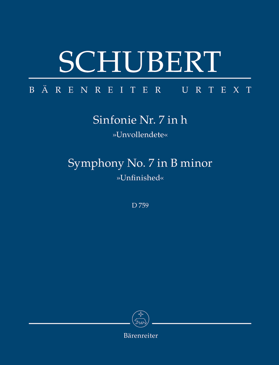 Sinfonie Nr.7 h-Moll D 759 (Die Unvollendete), Partitur - Schubert, Franz