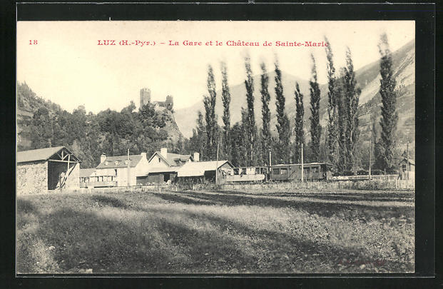 Ansichtskarte Luz La Gare Et Le Chateau De Sainte Marie Bahnhof Manuscript Nbsp Nbsp Paper Nbsp Collectible Bartko Reher Ansichtskarte Luz La Gare Et Le Chateau De Sainte Marie Bahnhof Manuscript Nbsp Nbsp Paper Nbsp Collectible Bartko Reher