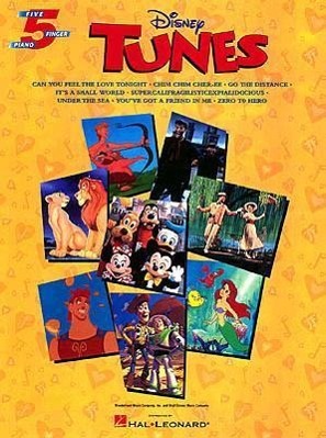 Disney Tunes: Five-Finger Piano - Various