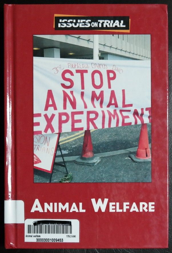 Animal Welfare (Issues on Trial) - Sylvia Engdahl [Editor]