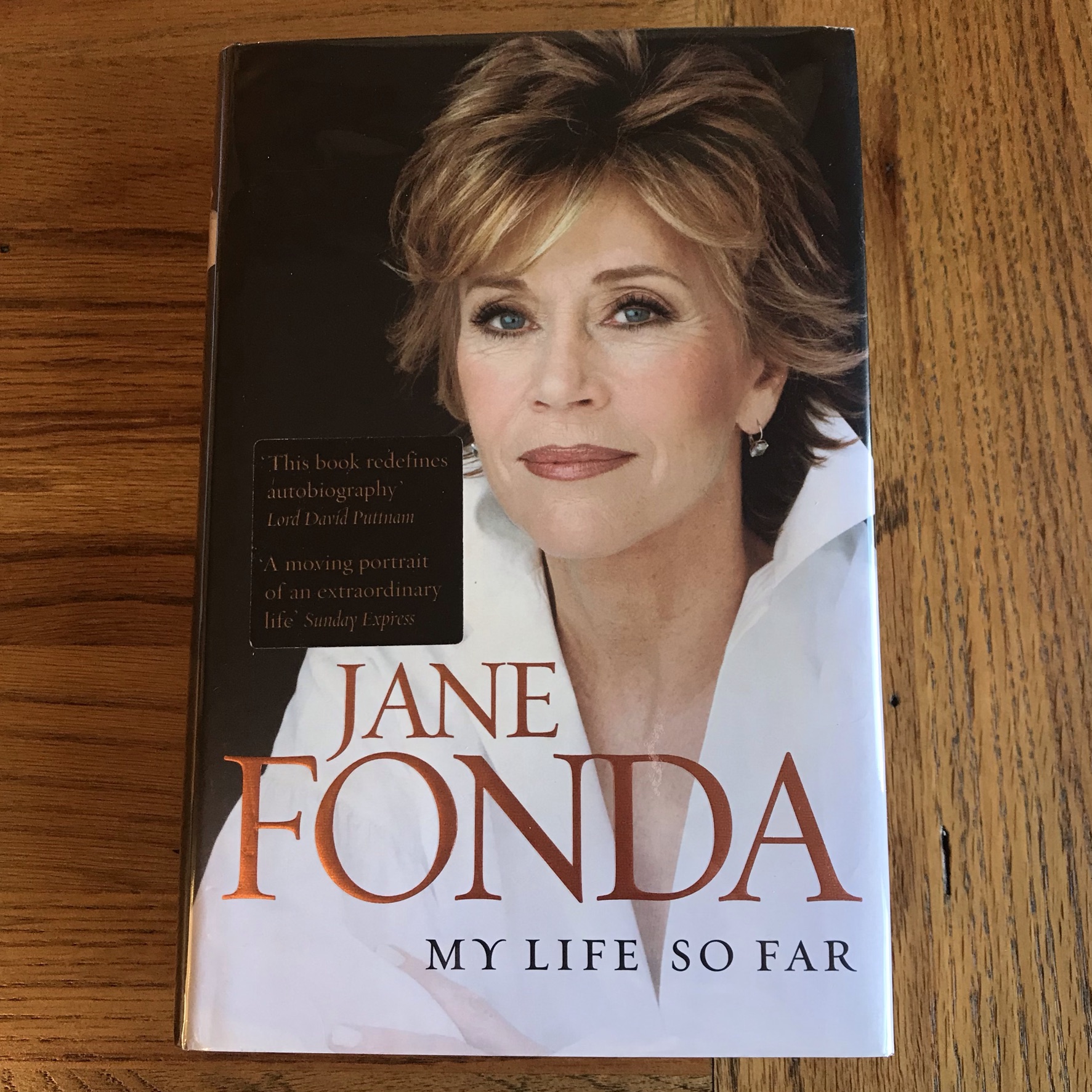 My Life So Far by Fonda Jane: Hard Cover (2005) First Edition., Signed ...