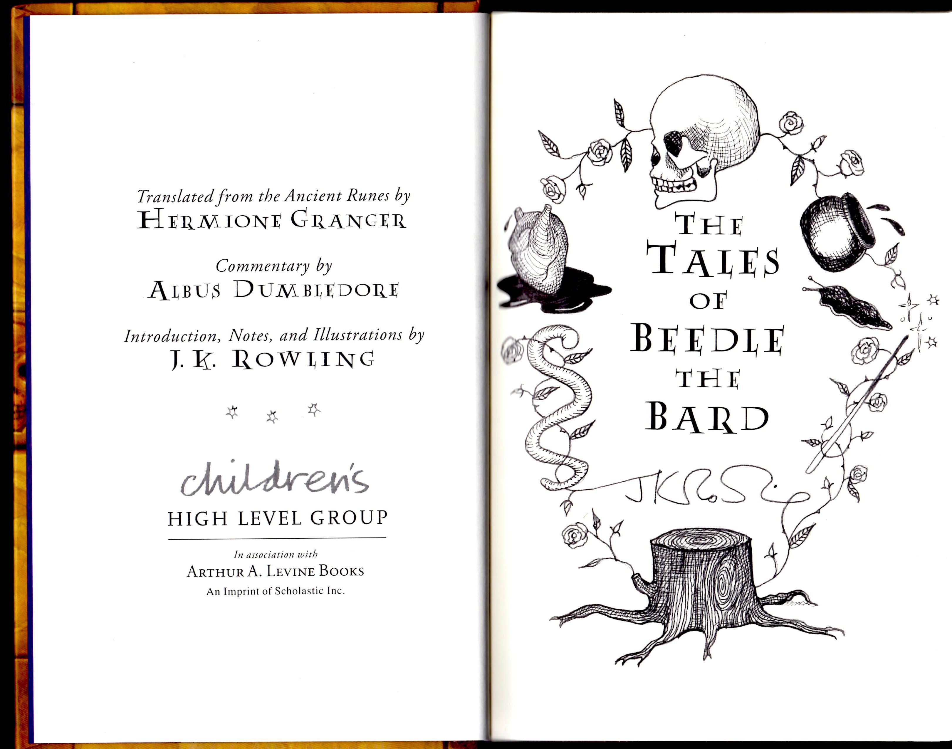 The Tales of Beedle the Bard, Standard Edition (Harry Potter) by J. K