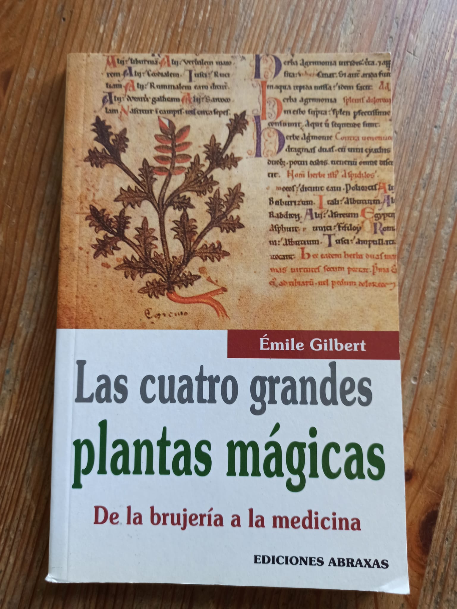 LAS CUATRO GRANDES PLANTAS MÁGICAS :De la brujería a la medicina - Émile Gilbert