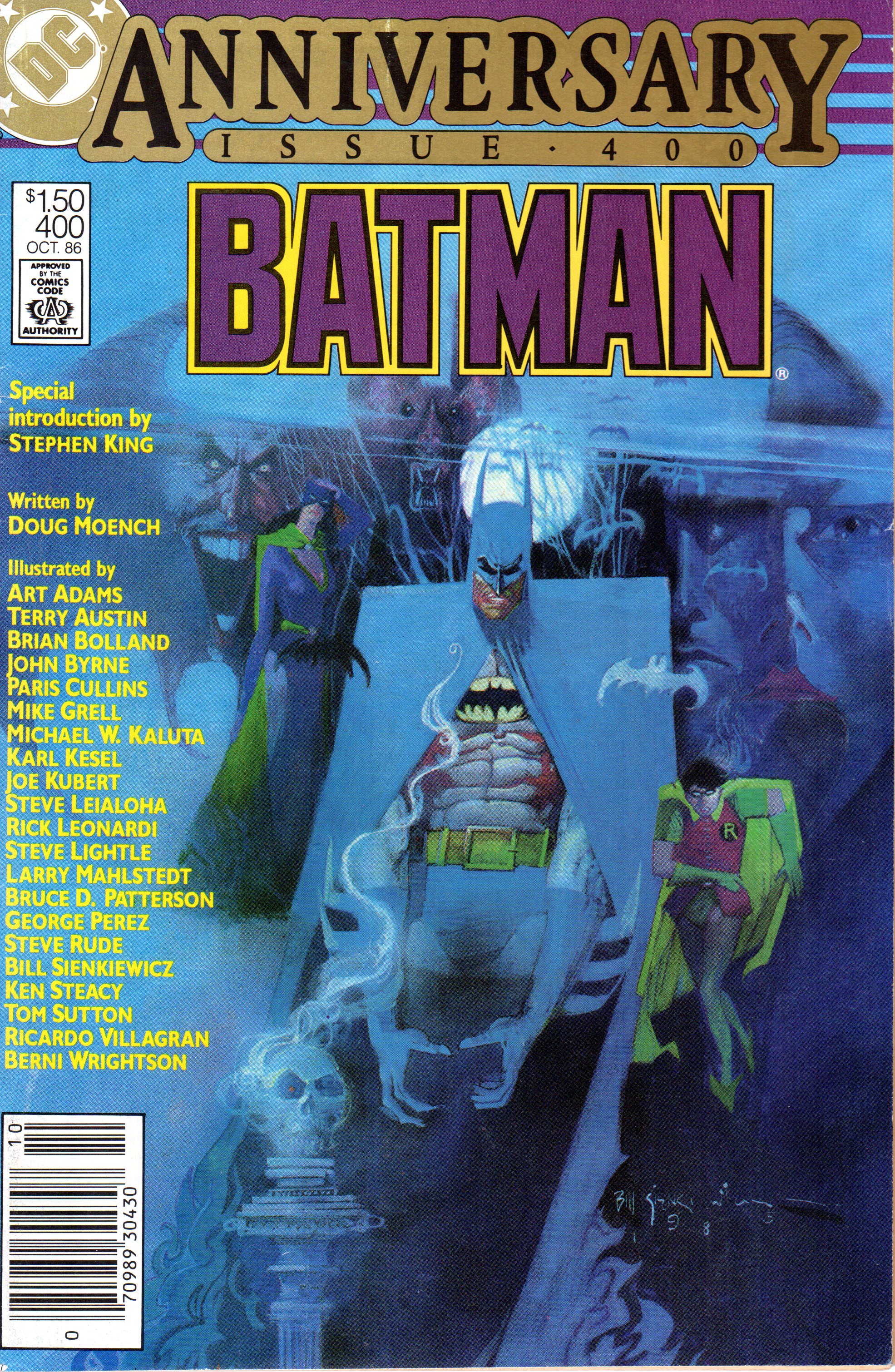 Batman #400 ( 1940 Series ): (1986) Direct Edition. Comic | Cider Creek  Books