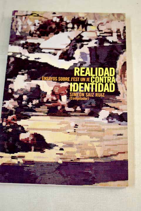 Realidad contra identidad - Saiz RuizSimeon