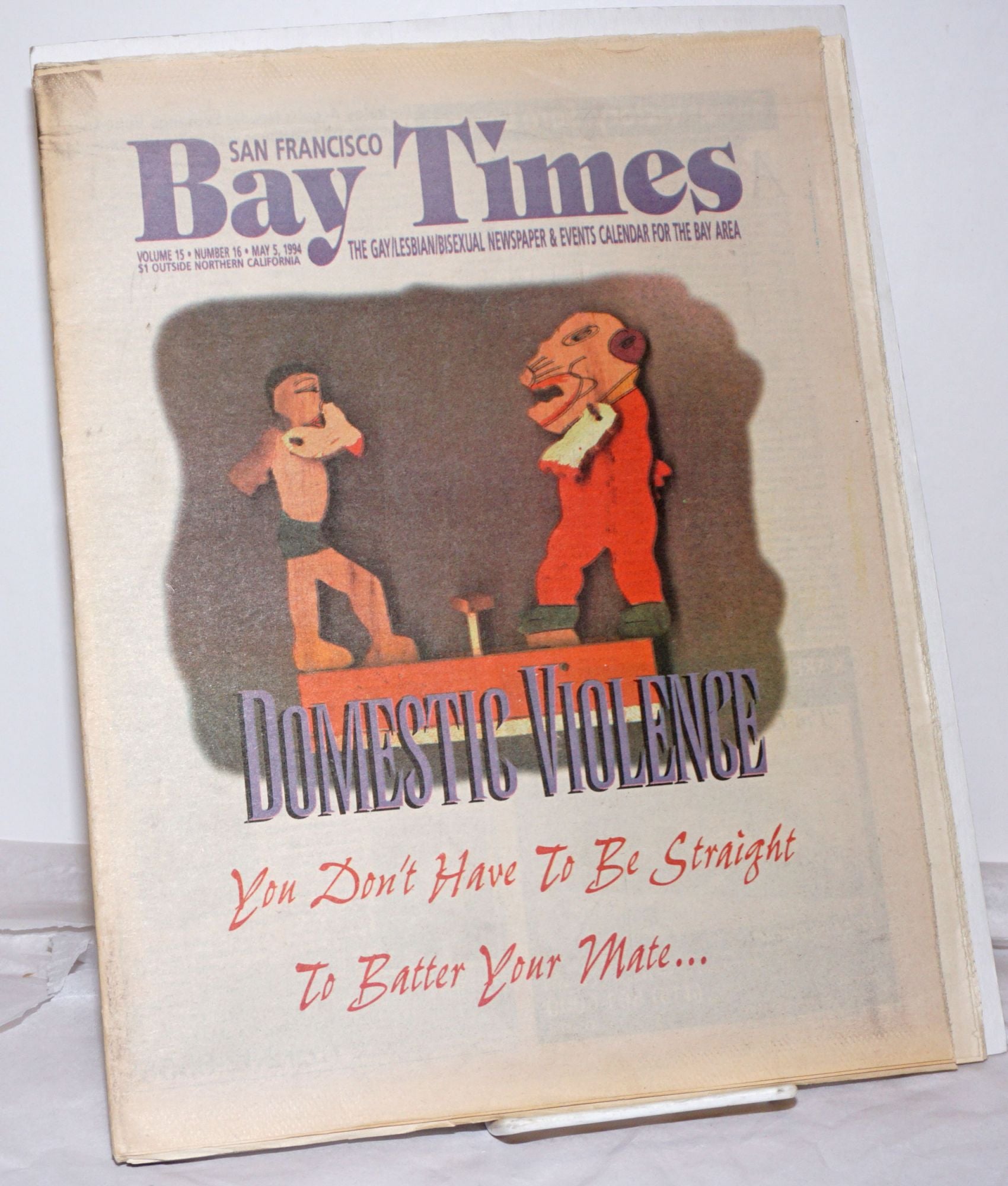 San Francisco Bay Times the gay/lesbian/bisexual newspaper & calendar