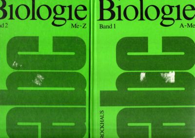 Brockhaus ABC - Biologie. Band 1: A-Me. Band 2: Me-Z. - Stöcker, Friedrich W., Gerhard Dietrich
