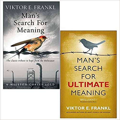 Viktor E Frankl Collection 2 Books Set (Man's Search For Meaning, Man's Search for Ultimate Meaning) Viktor E Frankl [New] [Softcover]