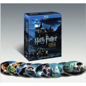 ALL 8 HARRY POTTER MOVIES ON DVD BRAND NEW 8 DVD BOXED GIFT SET by