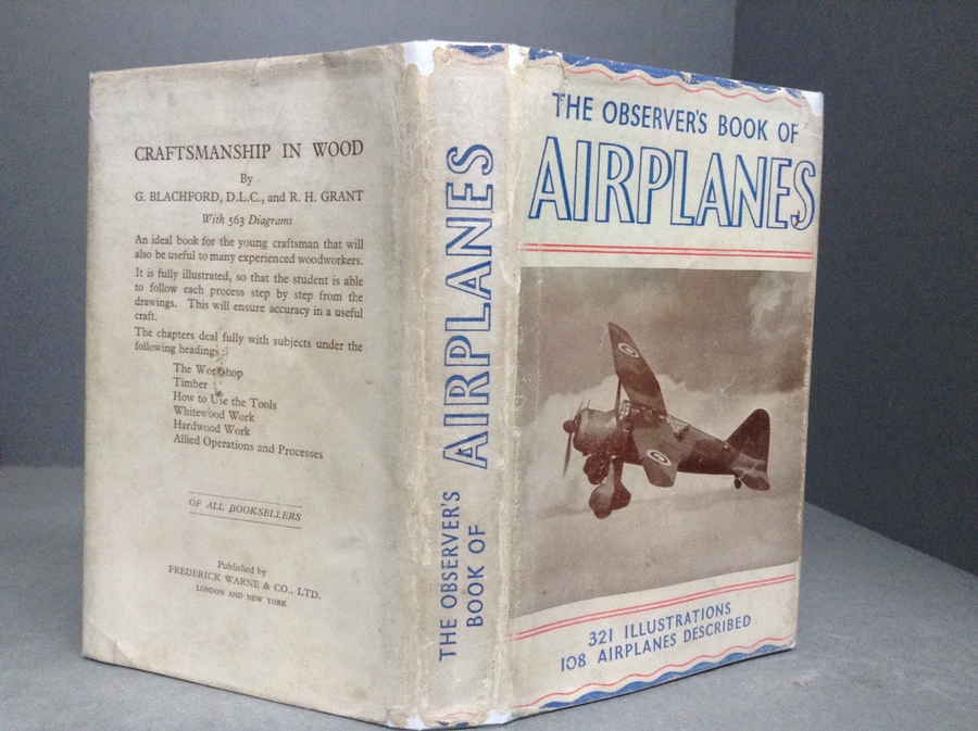 THE OBSERVER'S BOOK OF AIRPLANES (11) Describing One Hundred and Eight ...