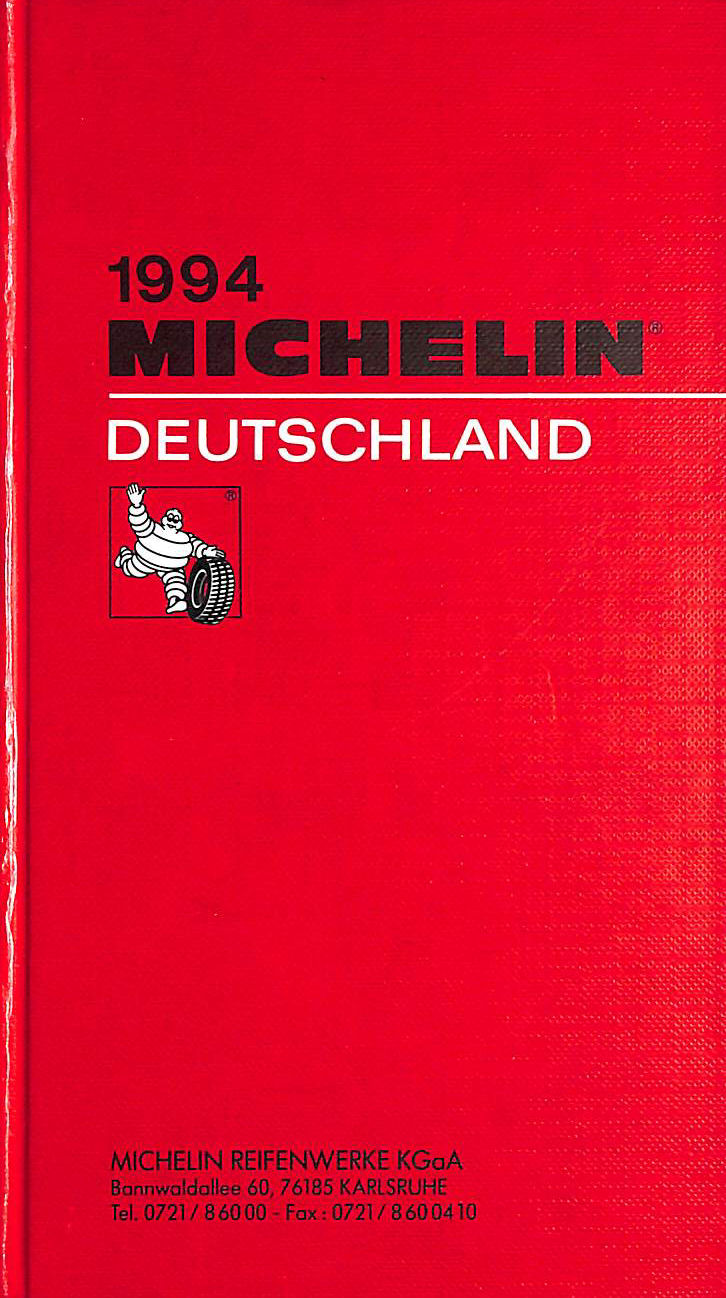 Michelin Red Guide: Deutschland (Michelin Red Hotel & Restaurant Guides) - Michelin Travel Publications